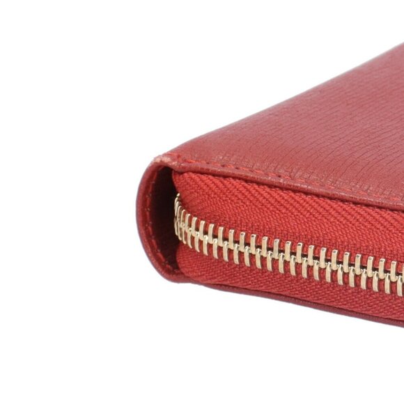 GUCCI Red Leather Wallet - Picture 8 of 8